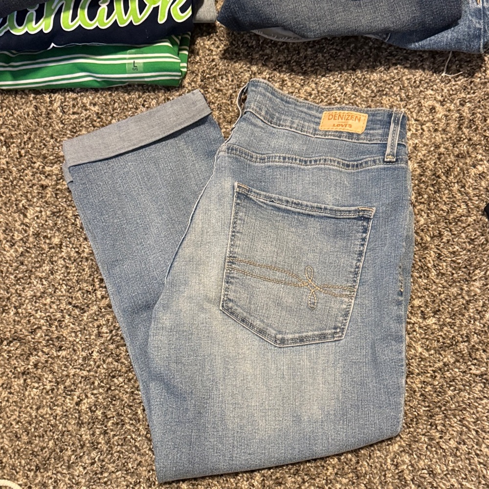 Denizen from Levi's Light Blue Jean Shorts
